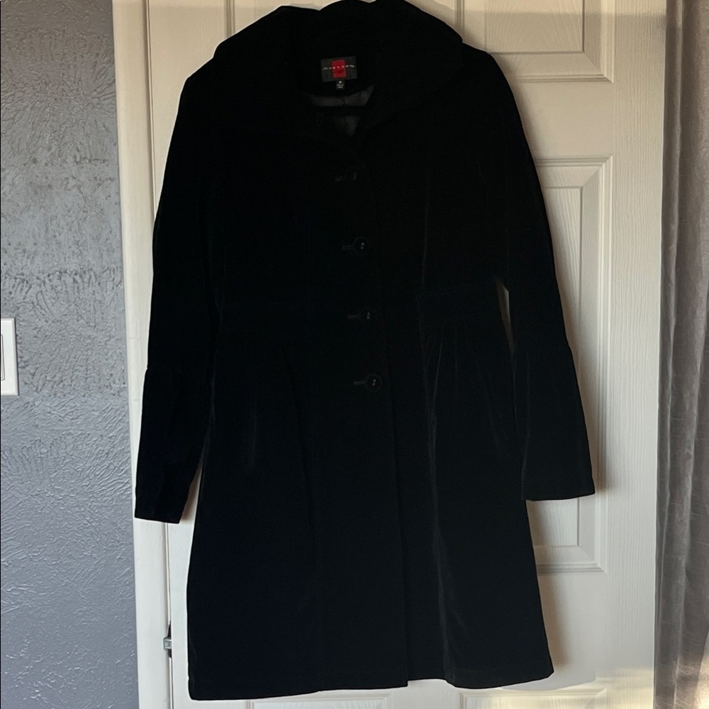 Gallery Black Women's Trench Coat